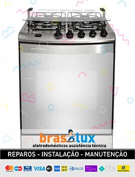 fogao simples Brastemp